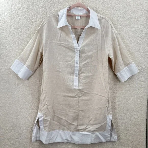 flower linen dress Minkpink MG2504770 Rosela Halter Mini Dress main image 0